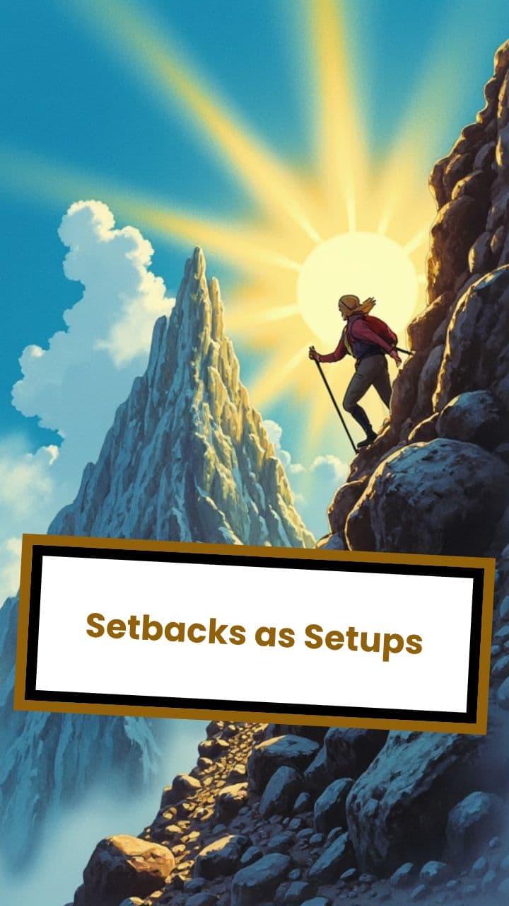 Setbacks as Setups