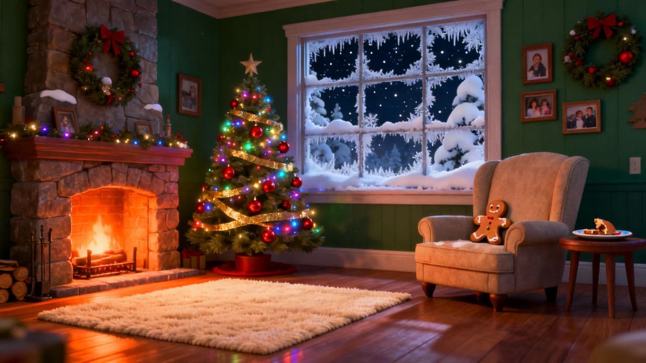 Waiting for Santa, Got a UFO