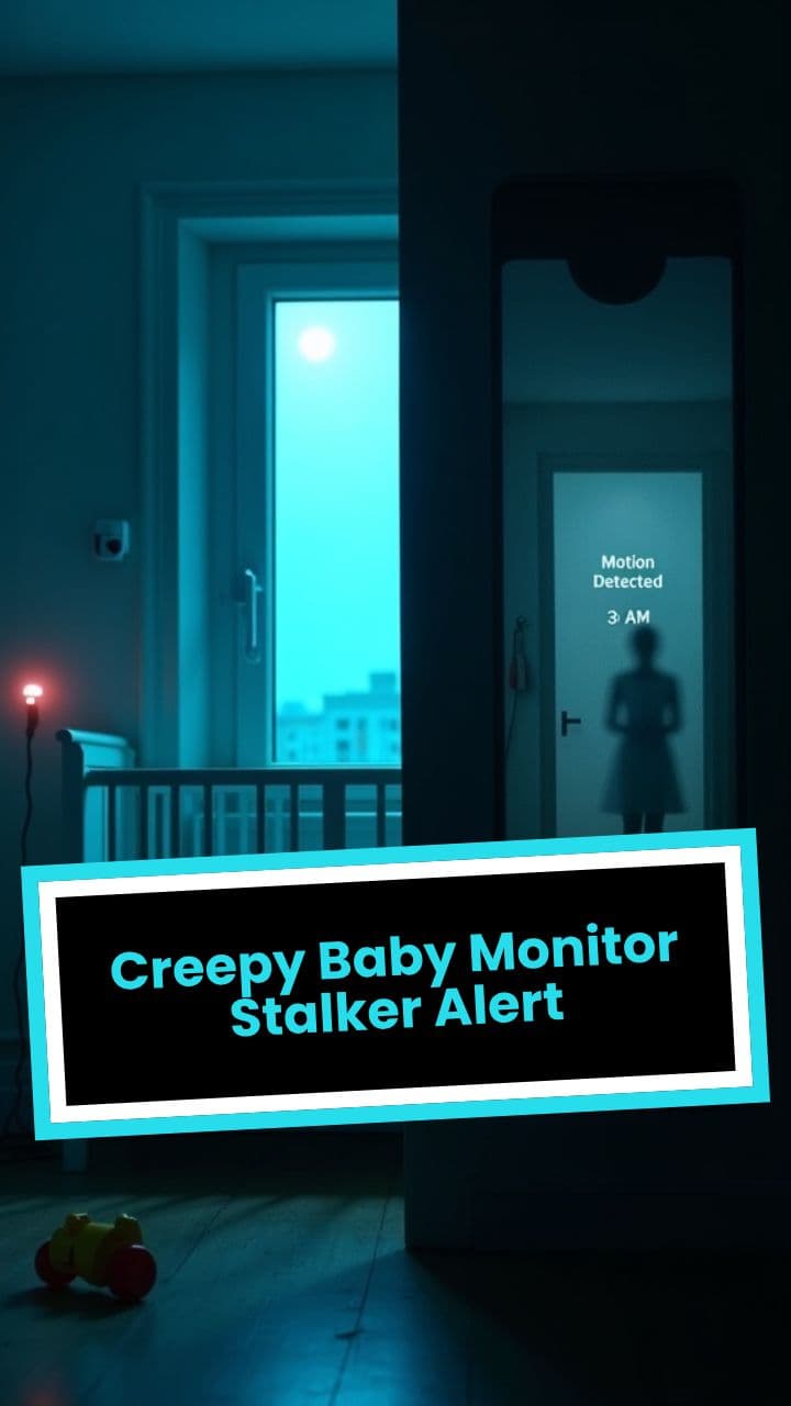 Creepy Baby Monitor Stalker Alert