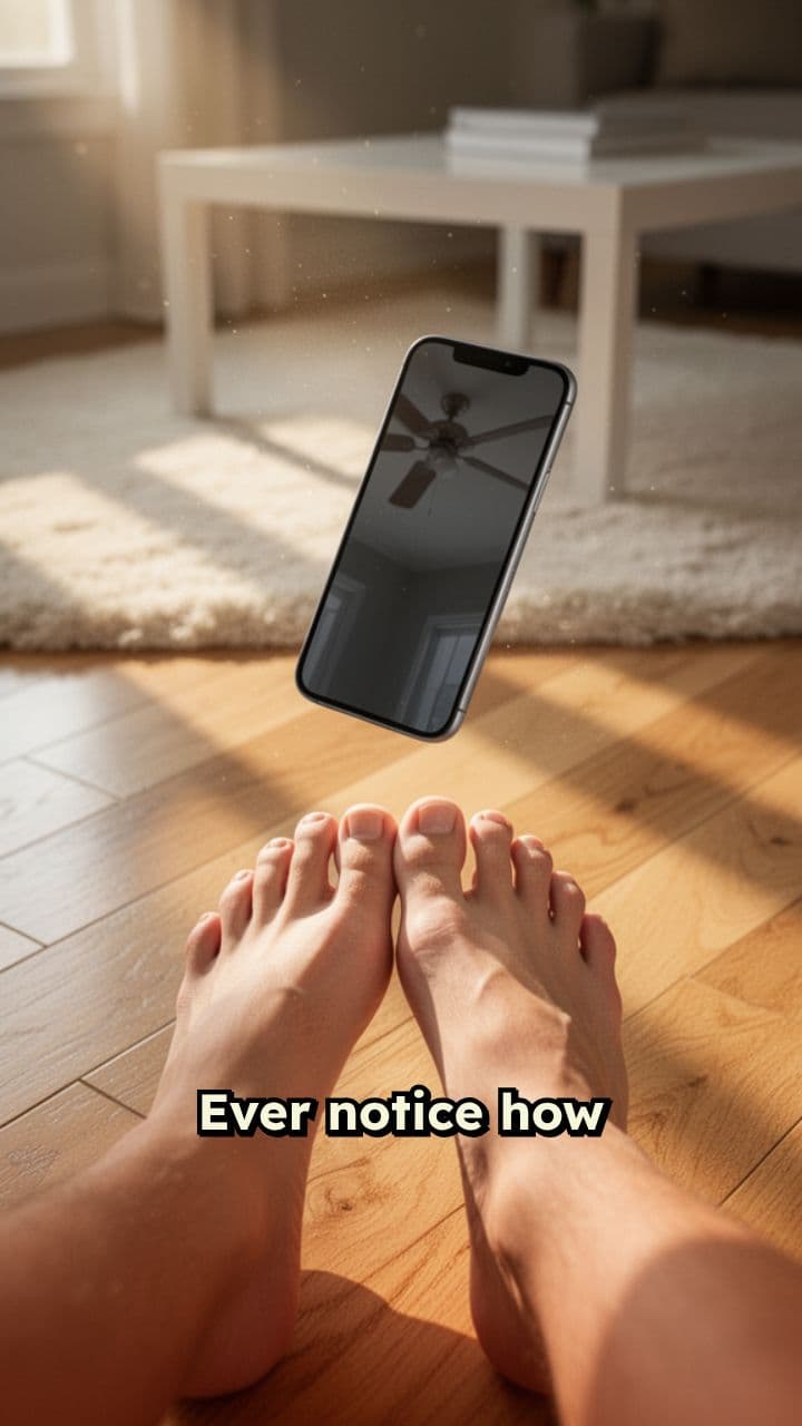 Shoeless Phone Drops