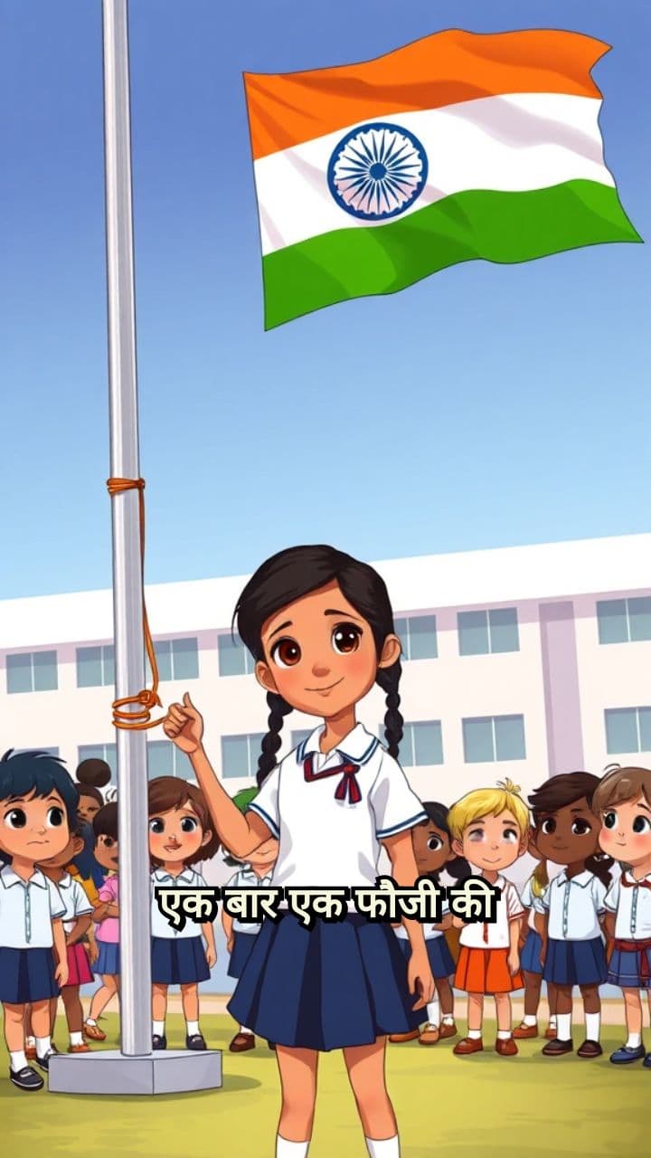 तिरंगे की श्रद्धा