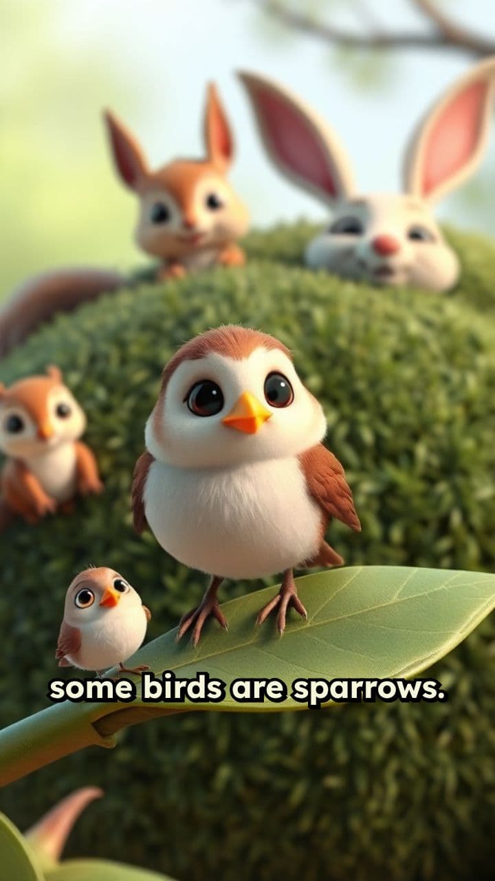 Birds, Animals, and Plants Logic Puzzle