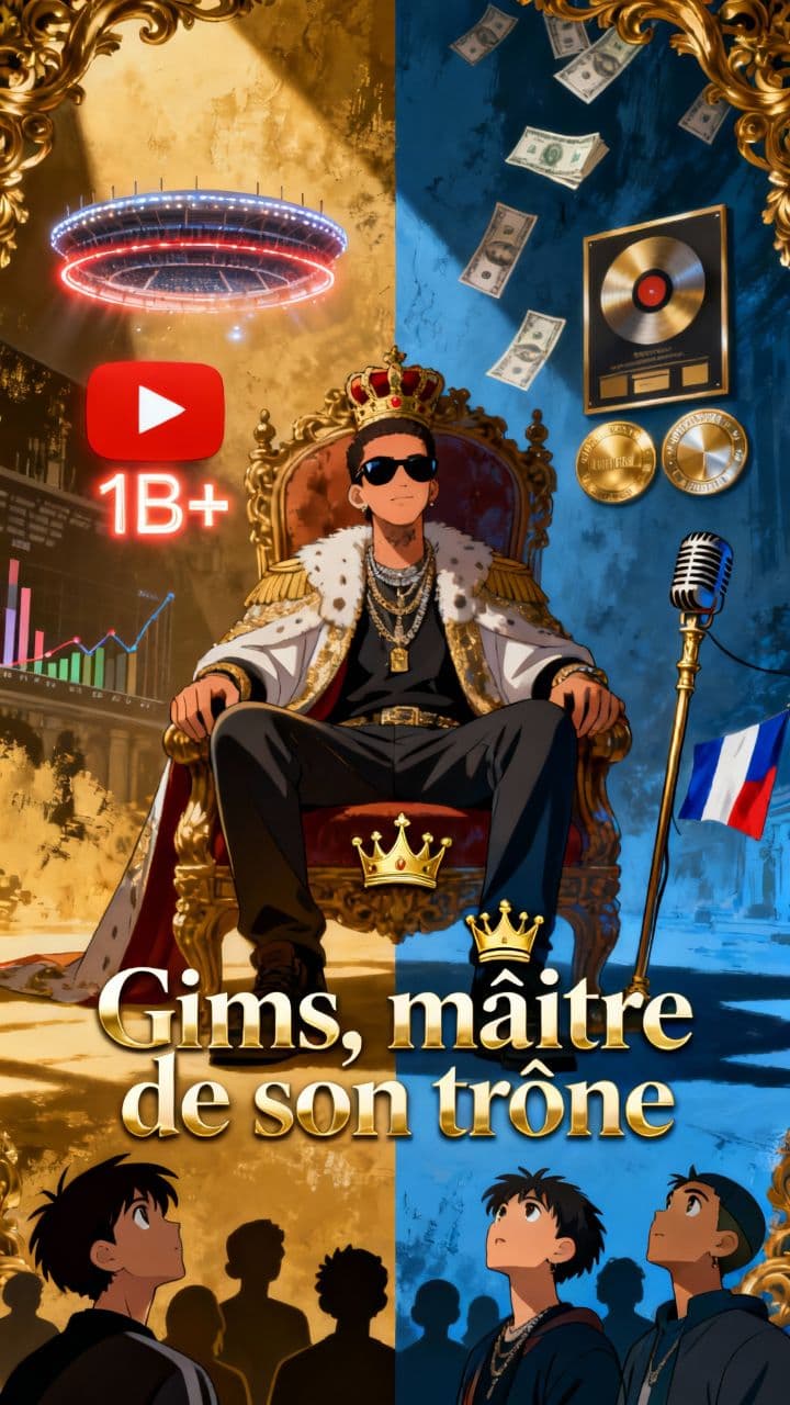 Gims, maître de son trône