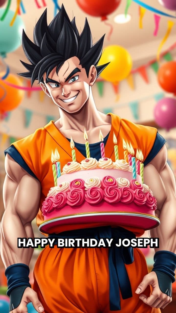 Goku's Birthday Surprise