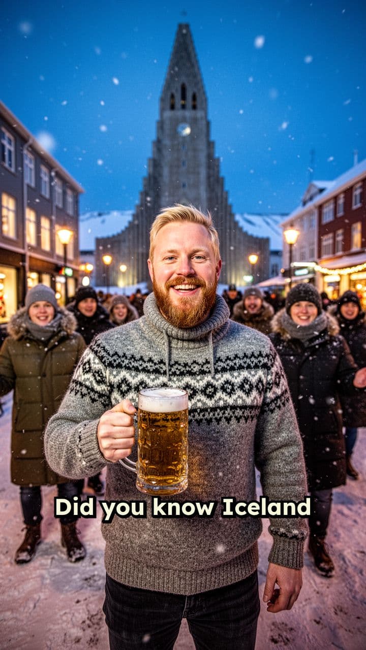 Iceland’s Beer Day: March 1st