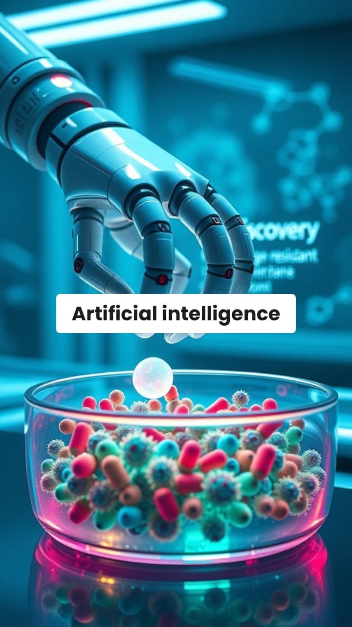 AI Discovers New Antibiotic for Resistant Bacteria