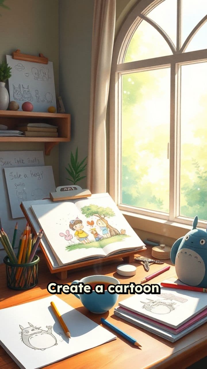 Cartoon Adventure Unfolds