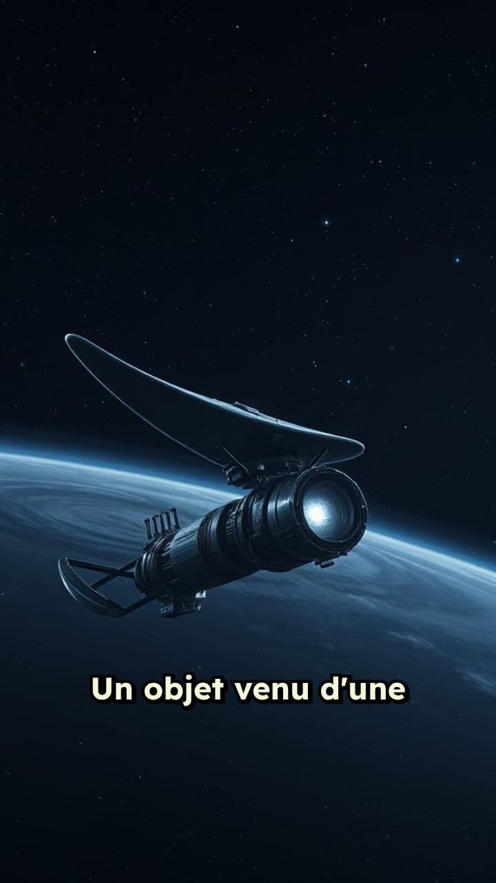 Un objet mystérieux traverse notre ciel
