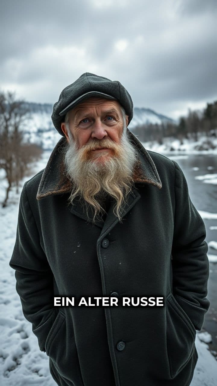 Der alte Russe am Rhein