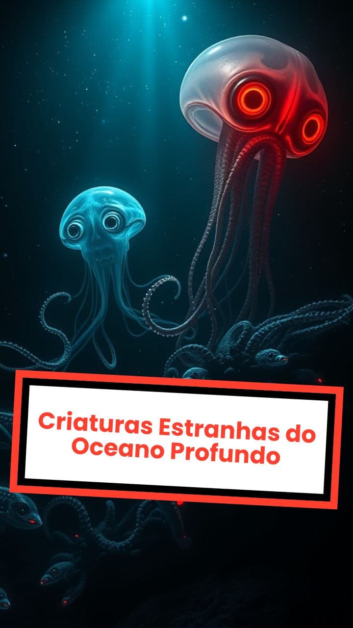 Criaturas Estranhas do Oceano Profundo