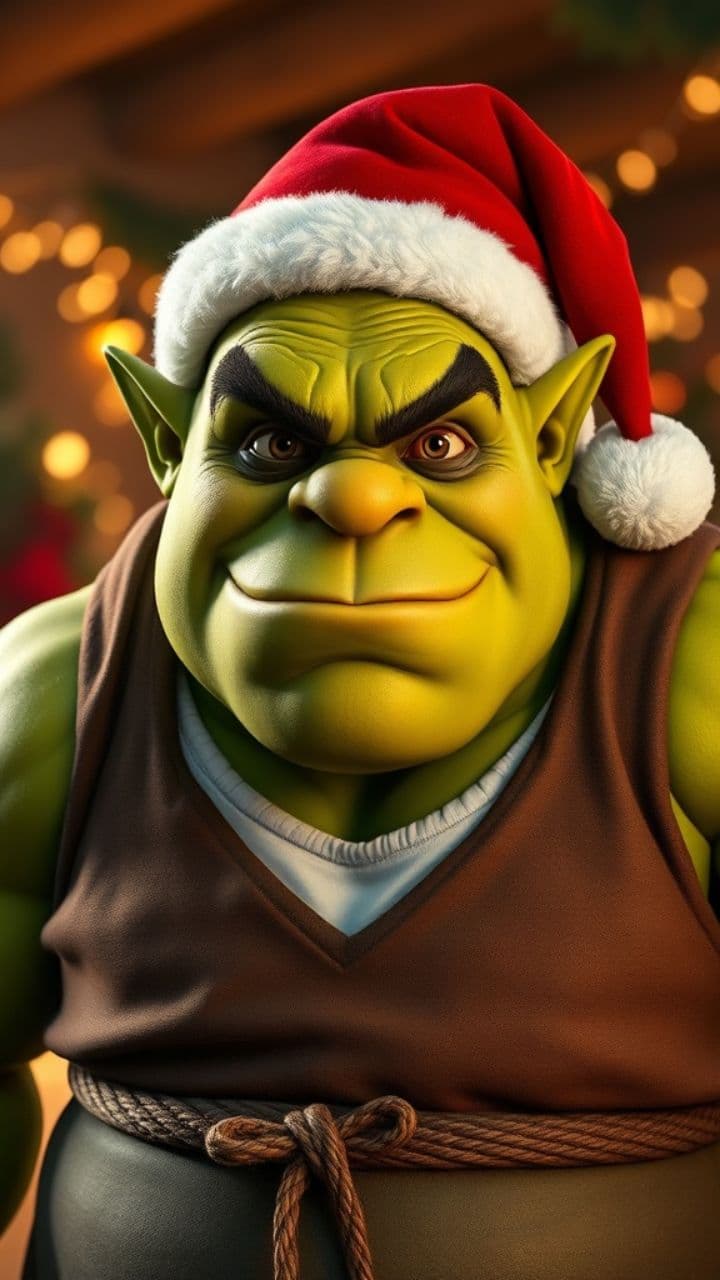Shrek Has a Christmas Message for Danny