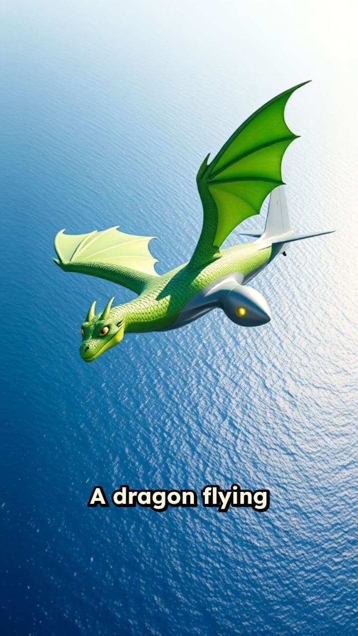 Dragon Transforms into Aeroplane