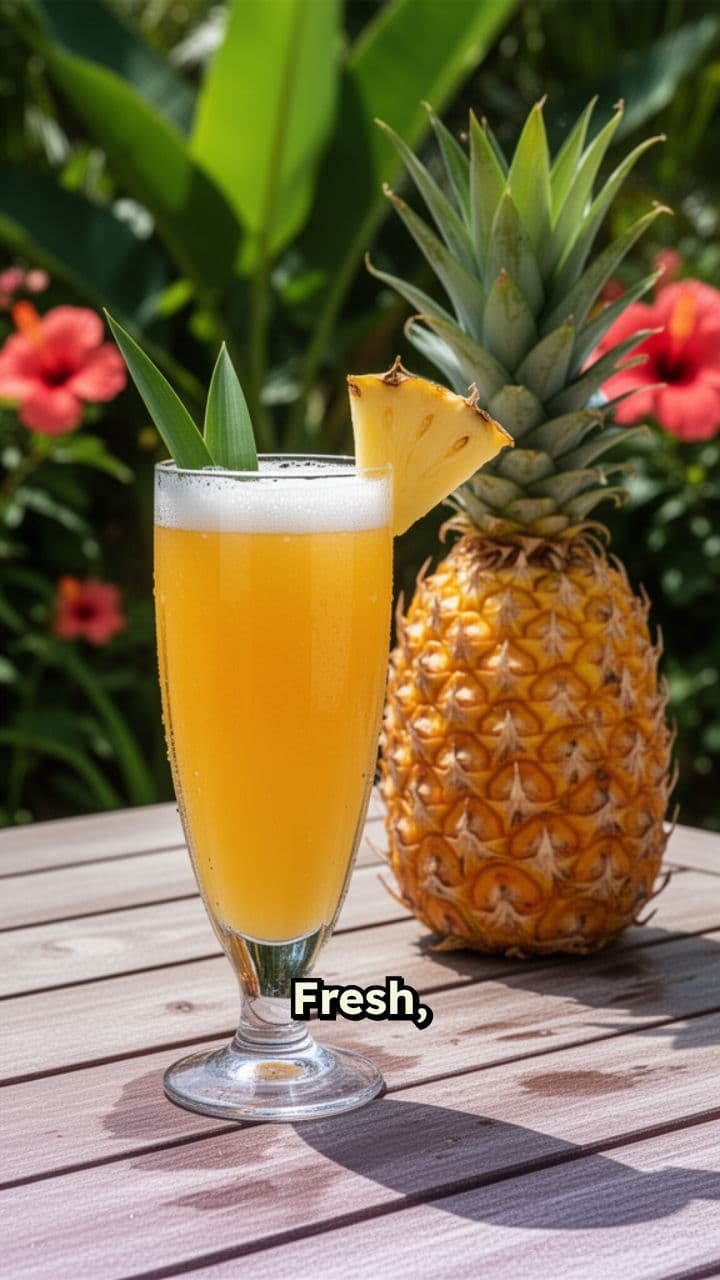 Fresh Pineapple Juice Nutrition & Benefits