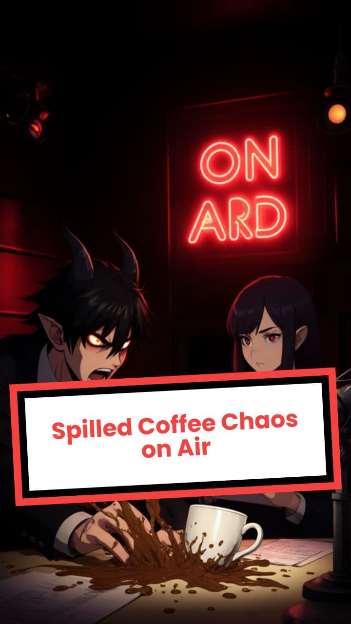 Spilled Coffee Chaos on Air