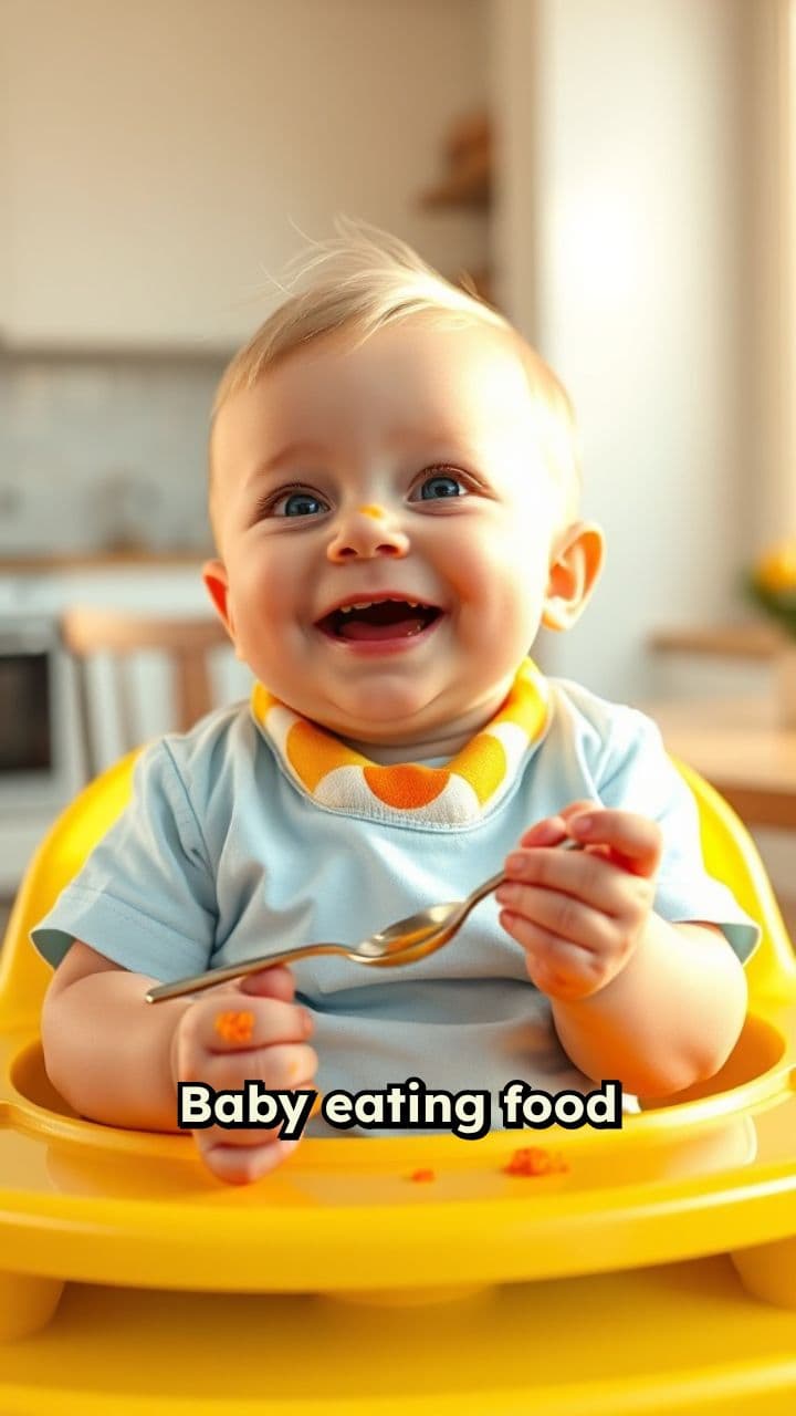 Joyful Baby Mealtime
