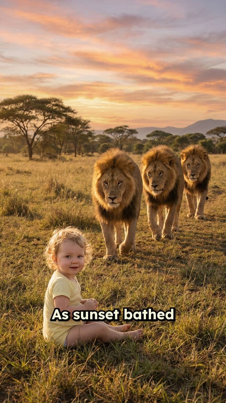 Baby and the Gentle Lions