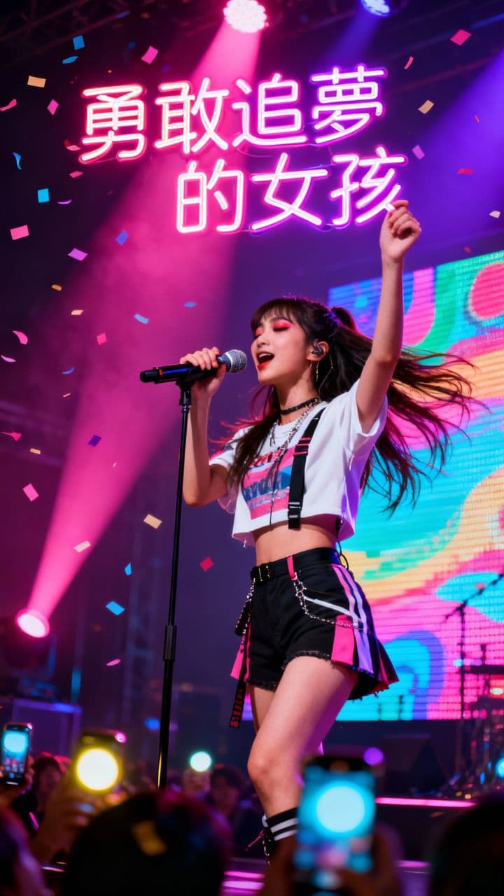 勇敢追夢的女孩