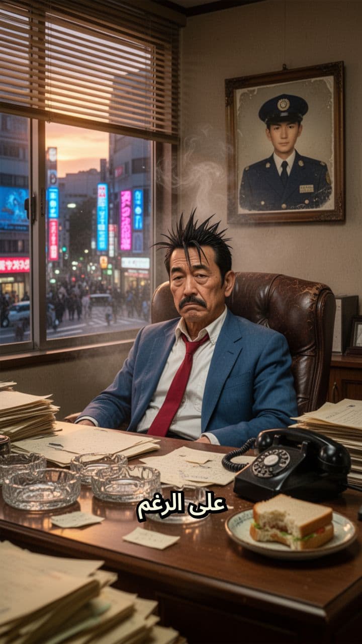 سر توغوموري وتركه الشرطة