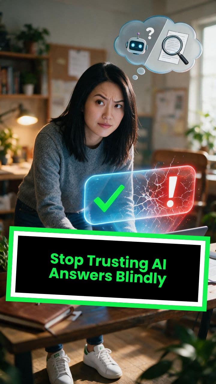 Stop Trusting AI Answers Blindly