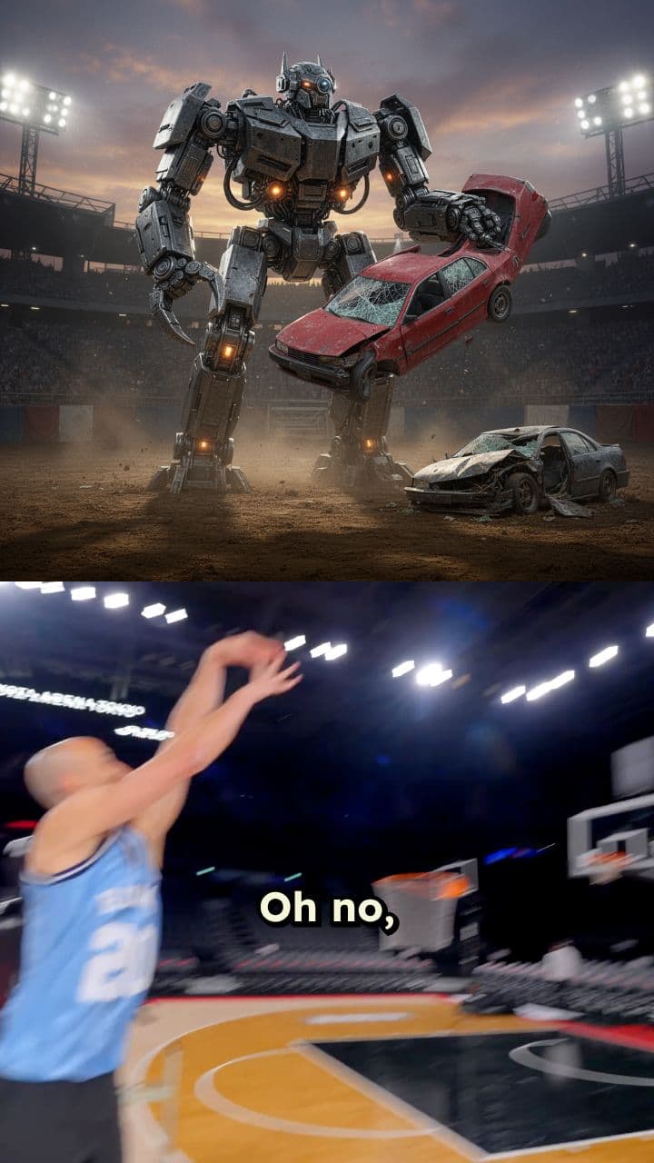 World's Strongest Man vs. Giant Mech