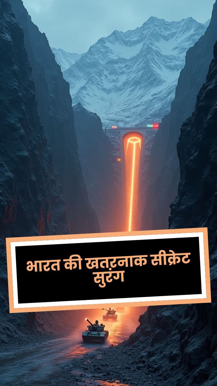 भारत की खतरनाक सीक्रेट सुरंग