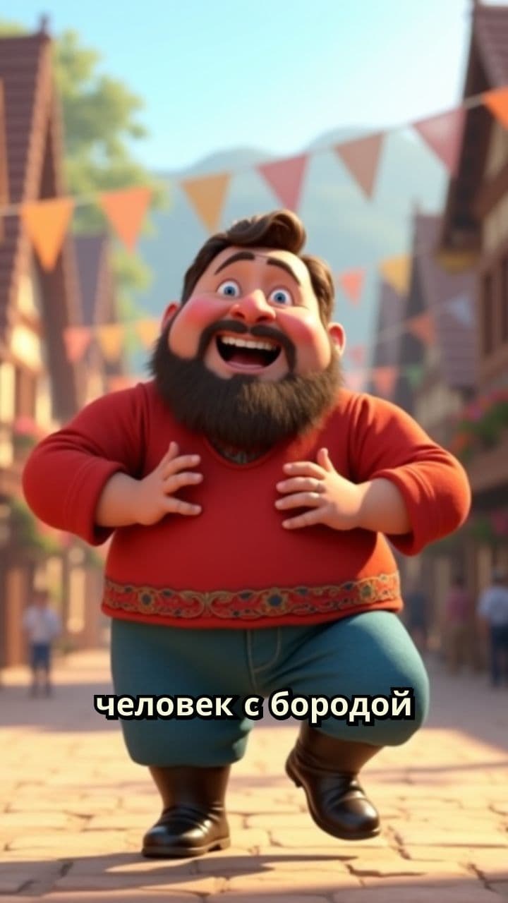 Бородатый танцор вприсядку