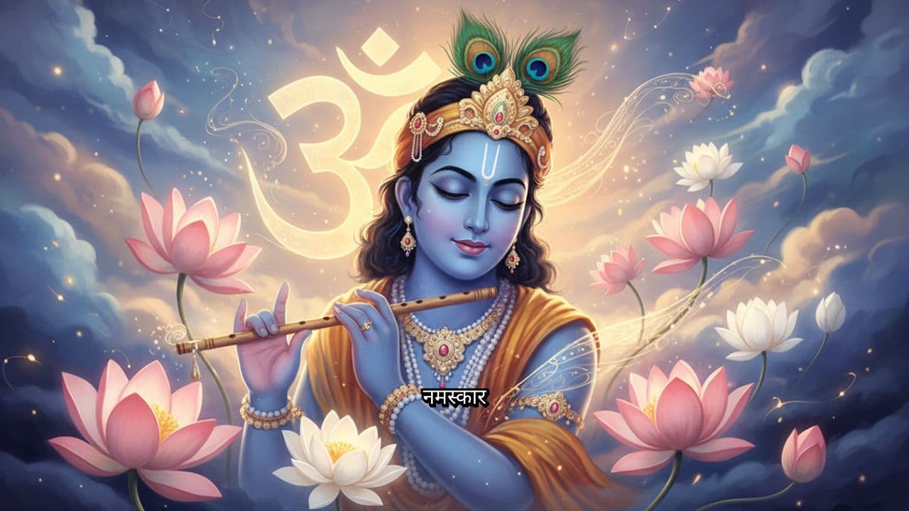 अभिमन्यु और कृष्ण का मौन