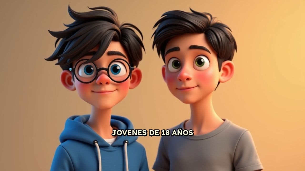 Jóvenes con estilos diferentes