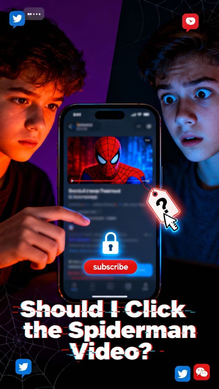 Should I Click the Spiderman Video?