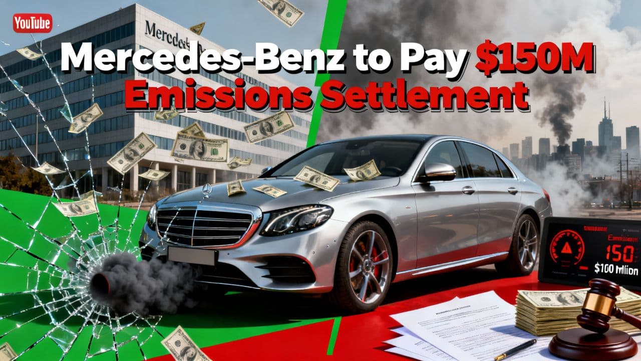 Mercedes-Benz to Pay $150M Emissions Settlement