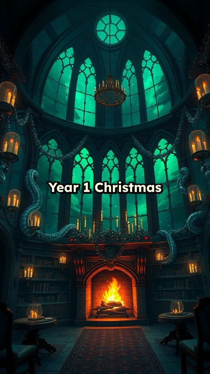 Slytherin Brotherhood at Christmas
