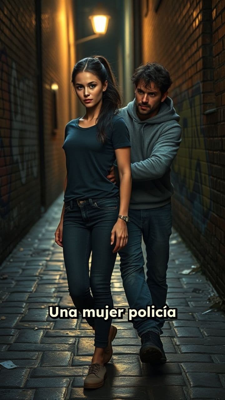 La mujer que detuvo al agresor