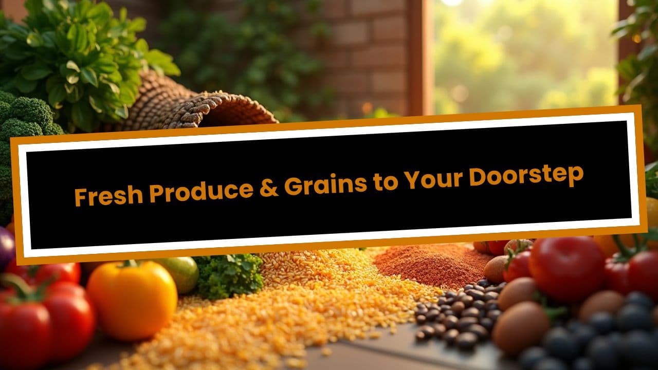Fresh Produce & Grains to Your Doorstep