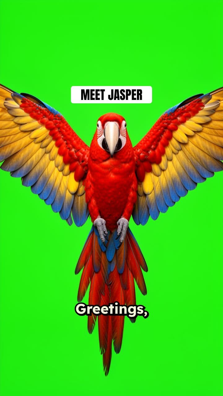 Jasper the Classy Parrot