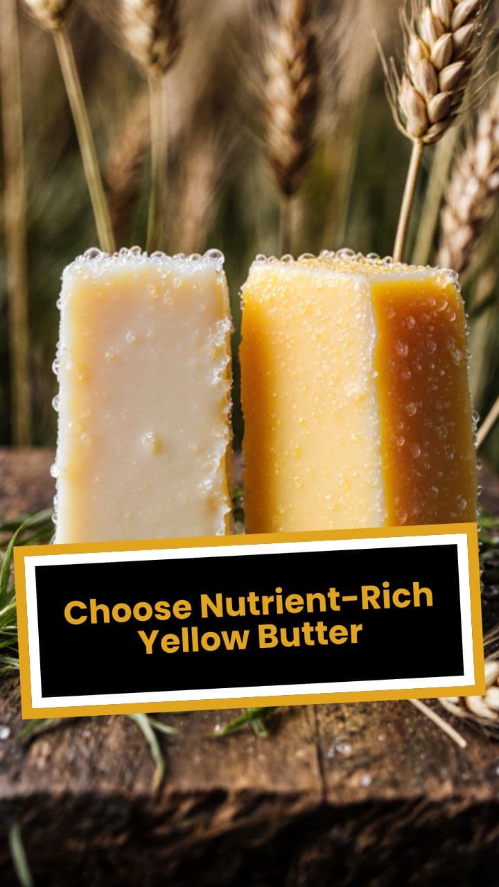 Choose Nutrient-Rich Yellow Butter