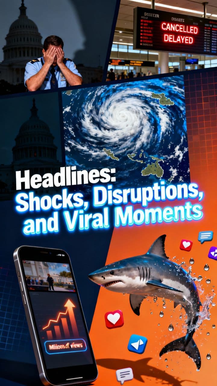 Headlines: Shocks, Disruptions, and Viral Moments