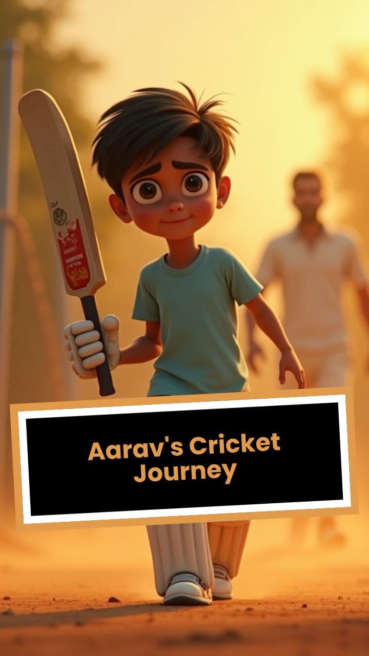 Aarav's Cricket Journey