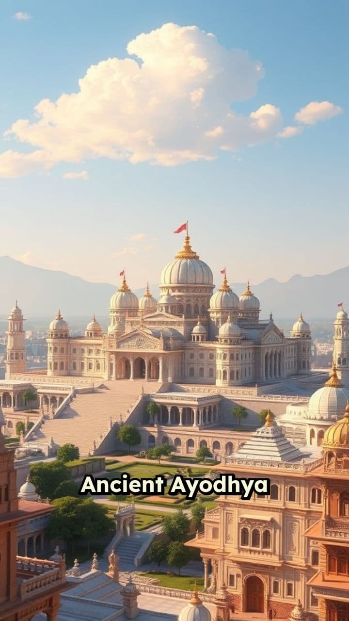 Sunrise Over Ancient Ayodhya