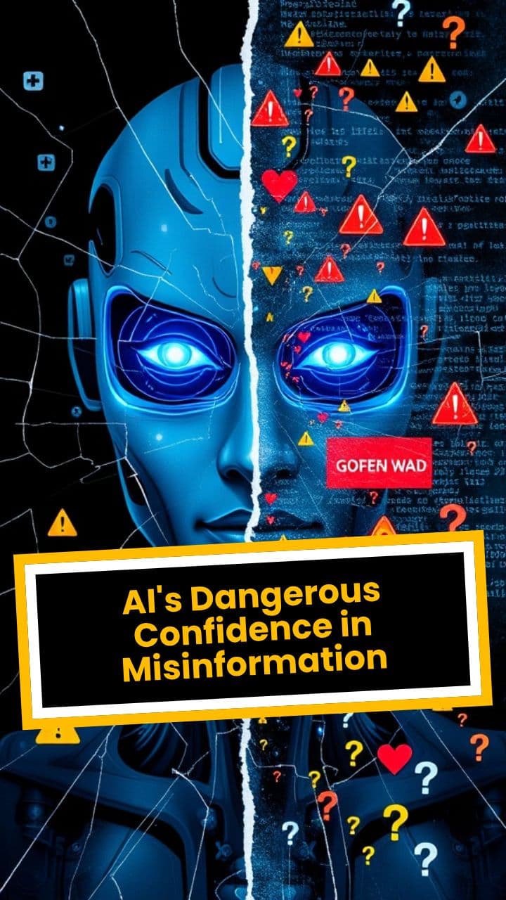 AI's Dangerous Confidence in Misinformation