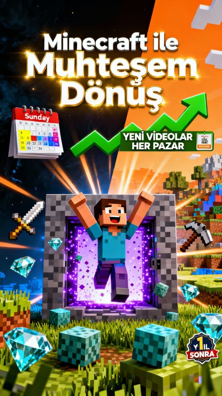 Minecraft ile Muhteşem Dönüş