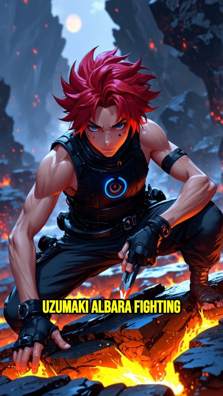 Uzumaki Albara Fighting