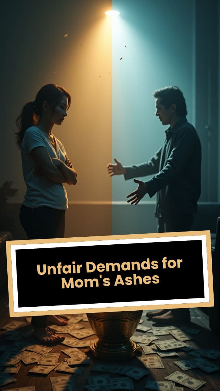 Unfair Demands for Mom's Ashes