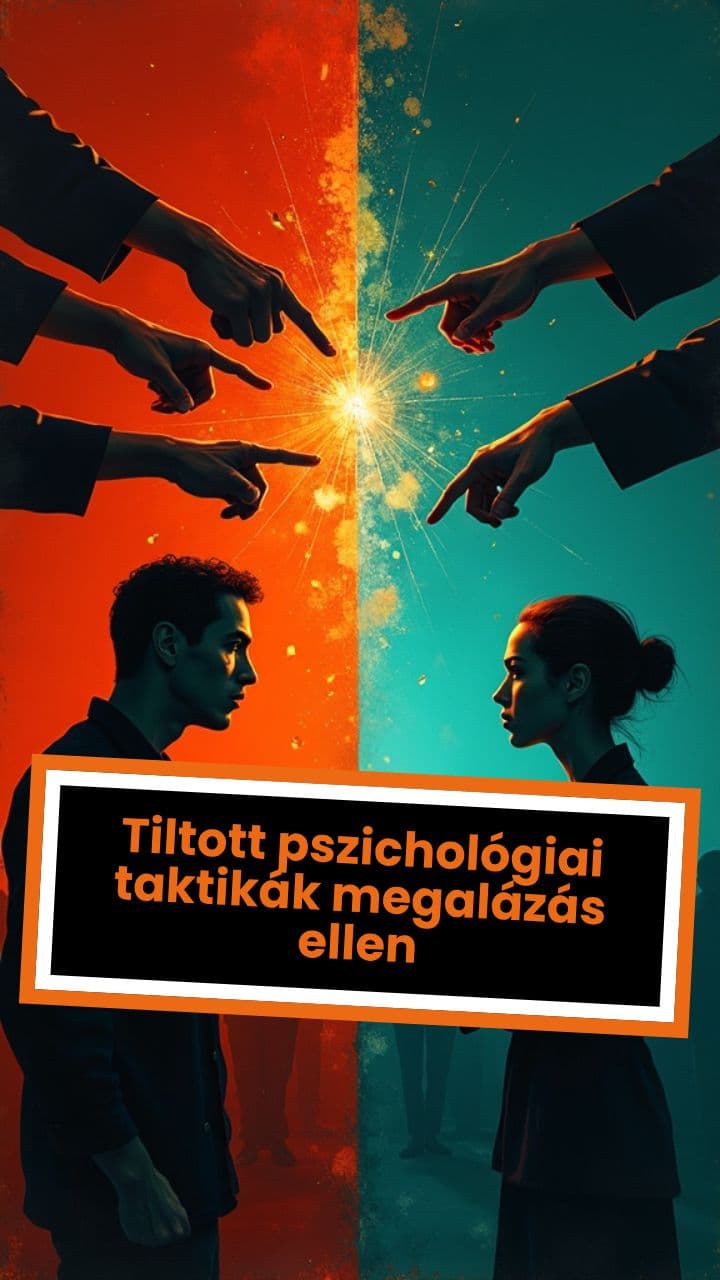Tiltott pszichológiai taktikák megalázás ellen