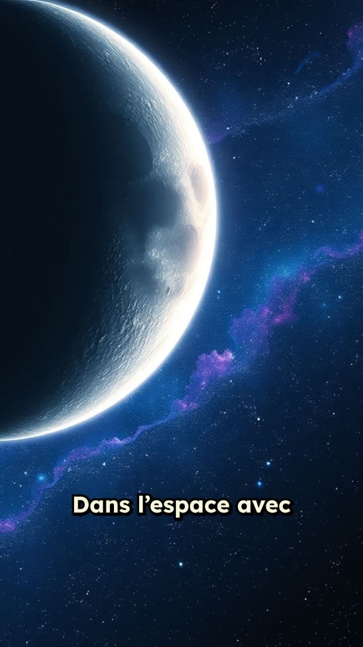 Chute au ralenti dans l’espace