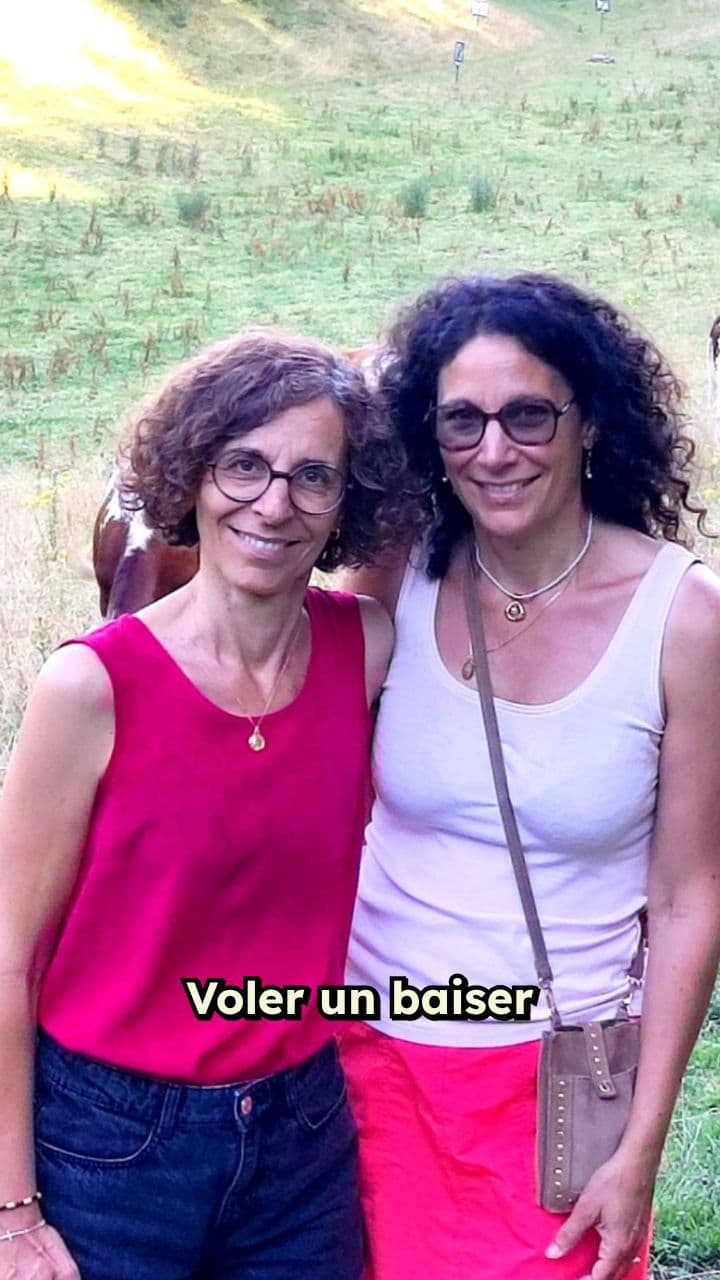 Un baiser libre au grand air