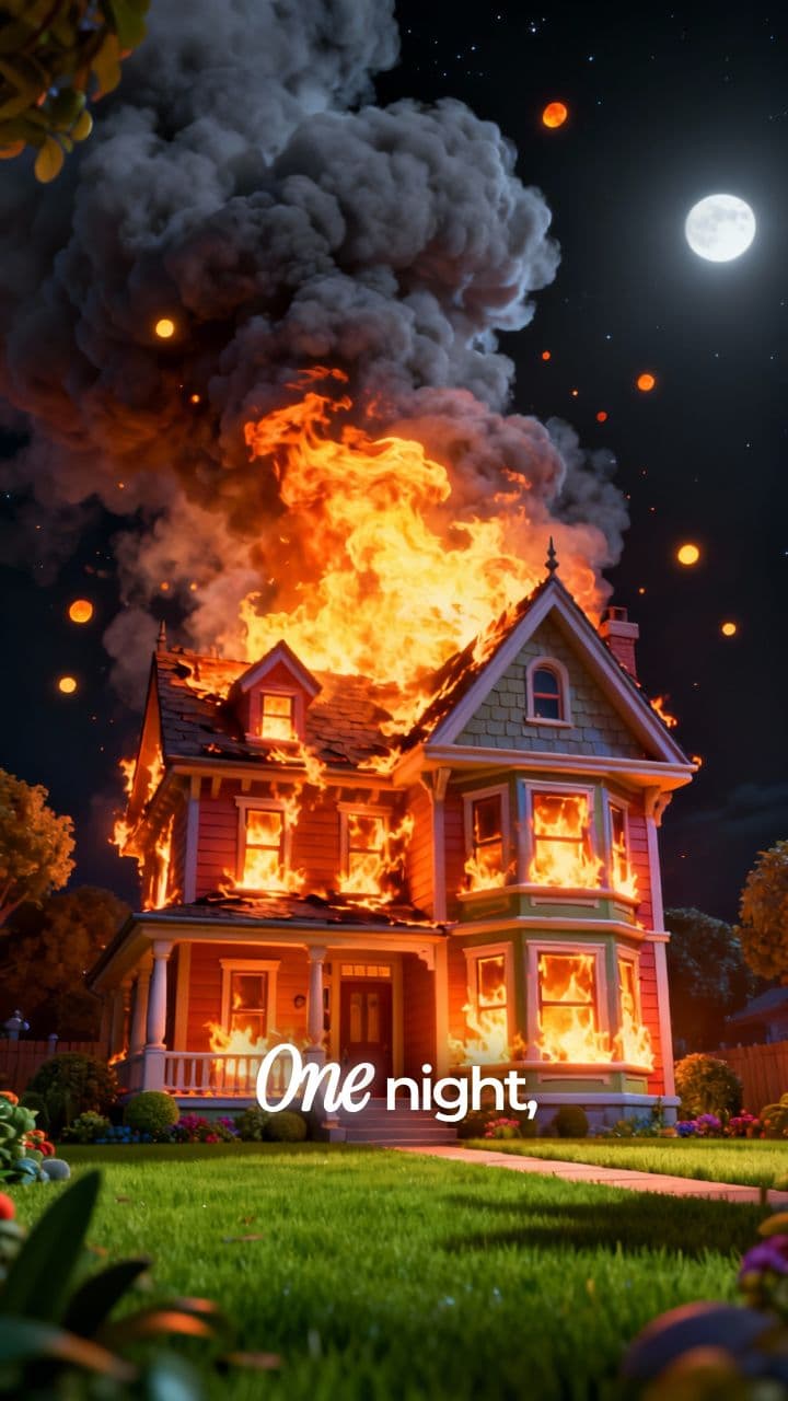 The Fire and Grandma's Sacrifice