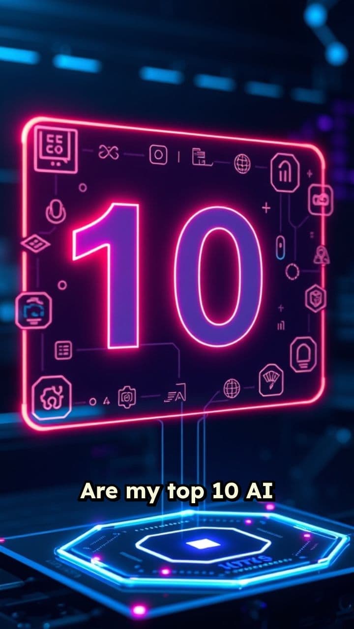 Top 10 AI Tools in 44 Seconds