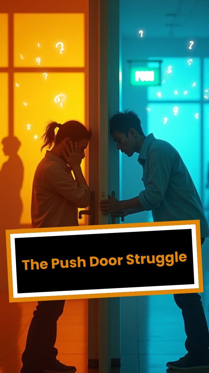The Push Door Struggle