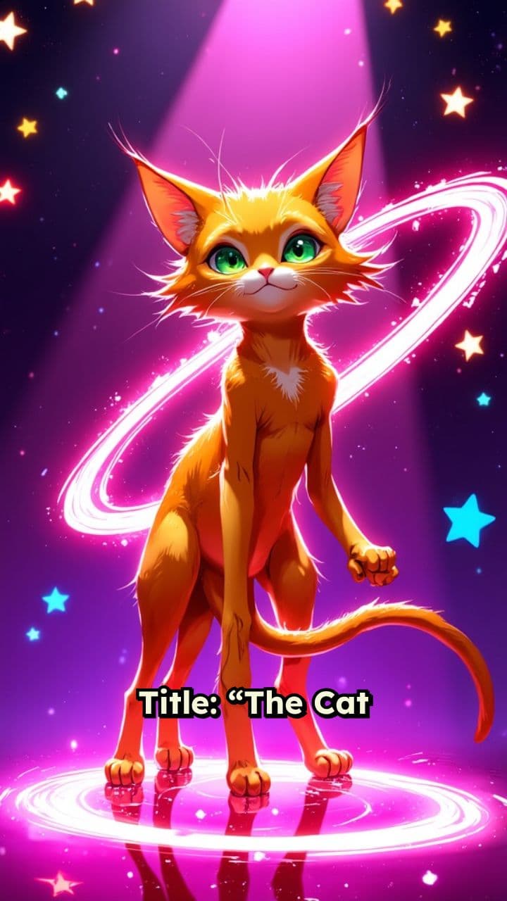 "Cat's TikTok Dance Adventure"