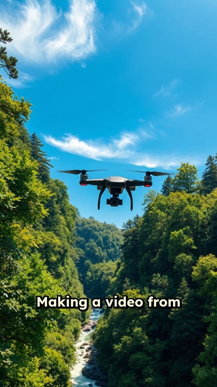 Aerial View of the Forest